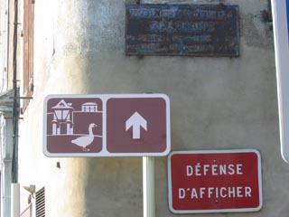 panneau SEGALA VALLEE DU TARN